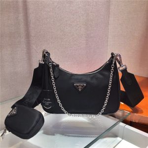 Prada Re-Edition 2005 Nylon Replica Bag Black