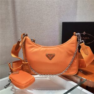 Prada Re-Edition 2005 Nylon Replica Bag Orange