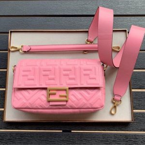 Fendi Baguette Medium Pink