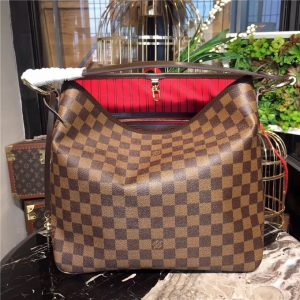 Louis Vuitton Replica Delightful Damier Ebene PM Bag