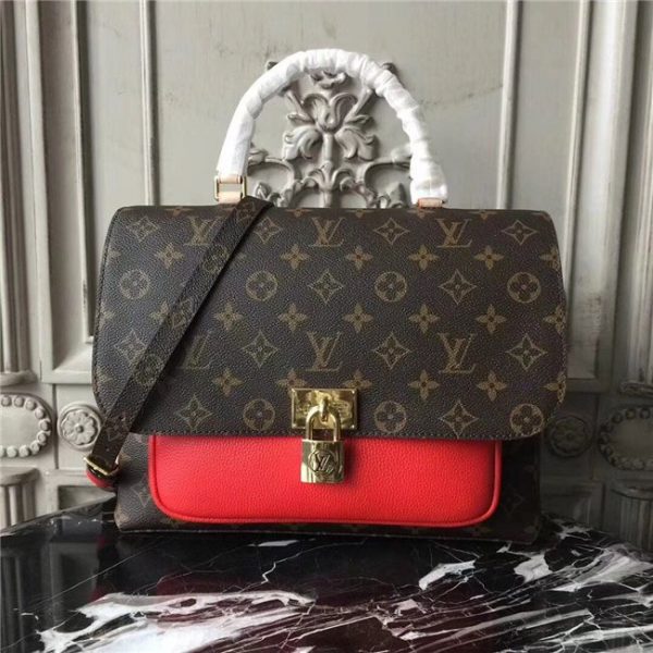 Louis Vuitton Marignan Monogram Canvas Coquelicot