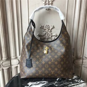 Louis Vuitton Flower Hobo Monogram Noir